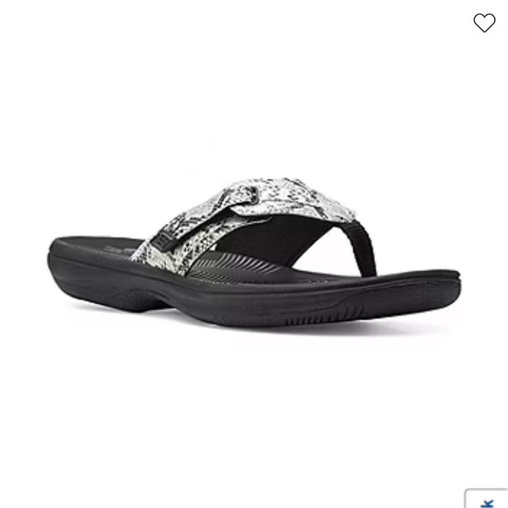 Clarks Cloudsteppers Womens Brinkley Jazz Flip-Flops